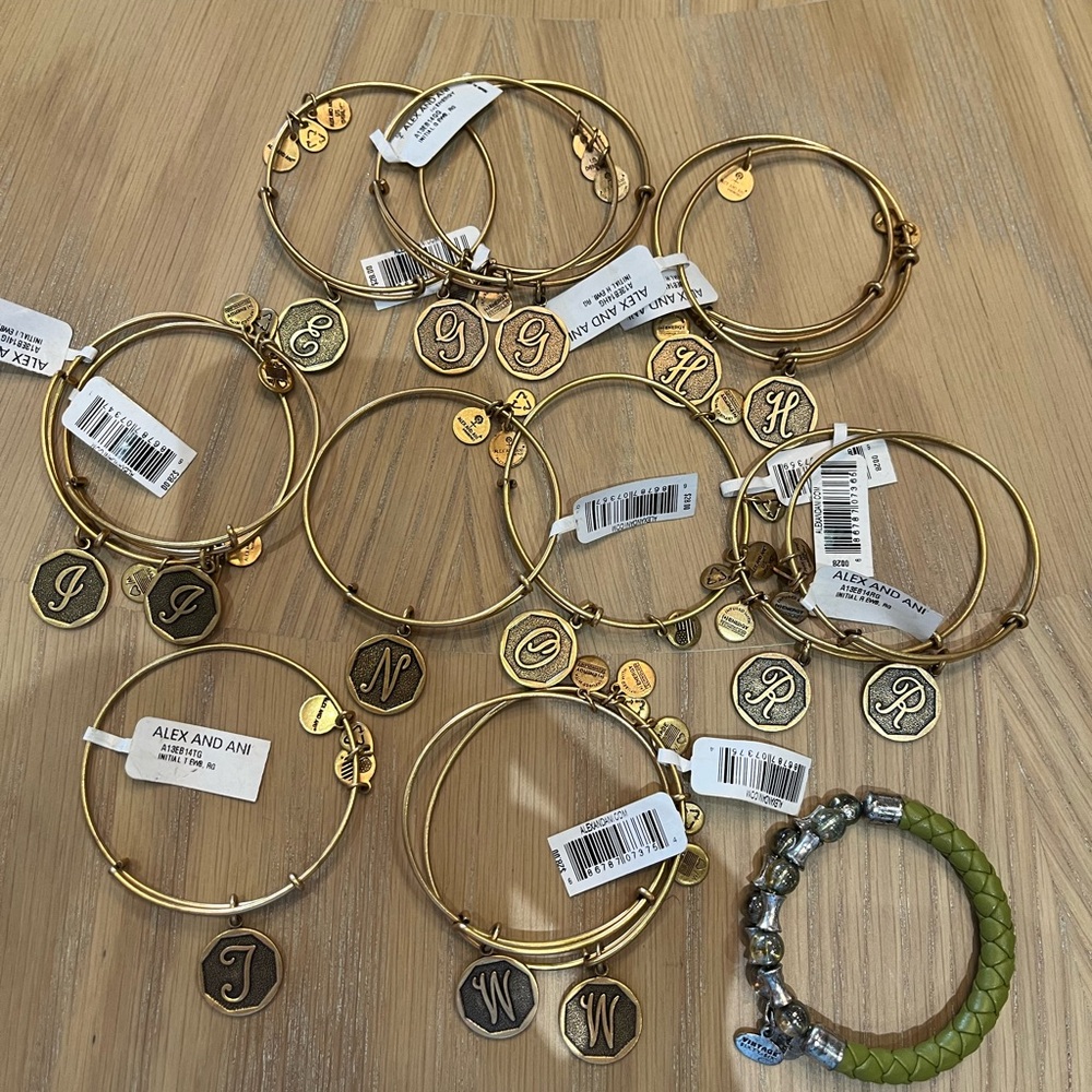 Alex and Ani bulk Initials